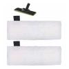 ROBAUN Replacement Mop Heads Cloth for SC2 SC3 SC4 SC5 Rags Microfibre Mop Cover Steam Cleaner Accessories Spare Parts(2PCS Short Cloth) view 1