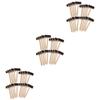 SECFOU 60pcs DIY Mini Wooden Blackboard Signs Garden Plant Labels Stick Chalkboard Decor for Garden Home view 1