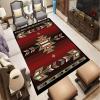 PDENZG Southwest Area Rug, 3x4ft,Aztec Series Rug, Bohemian Rug for Living Room Bedroom, Machine Washable Indoor Non-Slip Rug for Entrance Kitchen Office, Black, Red, Ivory, Green view 3