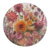 2 Pcs Glass Strong Fridge Magnets,Botanical Specimens Printed Round Magnets Refrigerator,Cool Funny Cute Refrigerator Decorative Magnets for Fridge Office Whiteboard Kitchen Cabinets Locker view 1