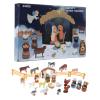 HYROOY Creative Nativity Set Countdown Calendar for Kids, Resin Material, Christmas Gift for Children and Teens Resin view 1