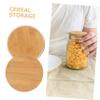 2pcs Lids for Canning Jars Round Sealed Covers for and Jam Jars Reusable Airtight Storage for Bowls and Containers Fits Diameter view 2