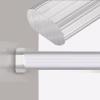 Elitix Heavy Duty Closet Brackets Solid Rod for Hanging Clothes, Small Wardrobe Clothing Storage Organizer Shelf, Cabinet Rail Supports/Organization Pole(Silver,65cm(25 5/8")) view 2