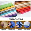 ZEaink Chair Pads Cushion Waterproof, Square Dining -Kitchen -Office Chair Seat Cushion with Ties Non-Slip Thick 5 CM Outdoor Indoor Furniture Garden Chair Cushion(Color 9,30x30cm/12x12in) view 2