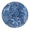 2 Pcs Glass Strong Fridge Magnets,Blue Animal Jungle Printed Round Magnets Refrigerator,Cool Funny Cute Refrigerator Decorative Magnets for Fridge Office Whiteboard Kitchen Cabinets Locker view 1