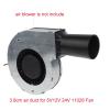Centrifugal Blower, Universal Plastics 38mm Air Ducting For 5V 12V 24V 11028 Centrifugal Fan Air Blower Centrifugal Fan For DIY Cooling view 3