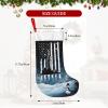 America Flag Oilfield Oil Drilling Gas Rig Worke Polyester Christmas Stockings 2PCS 18In Large Cozy Cable Knit Xmas Stockings Holiday Party Family Decor4 view 4