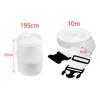 YLHHWVY Bed Bridge Connector Mattress Connector Adjustable with Strap Mattress Extender Twin to King Converter Kit for Travel Family, 195cmx25cm(195cmx25cm) view 3