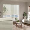 MoDanCeQ No Tools-No Drill Mini Blinds for Indoor Windows Cordless 1" Slat Blackout Aluminum Horizontal Window Blinds Waterproof for Office,Home,Door, Beige, 22.5" W x 39" H view 1