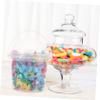 Ipetboom 5pcs Plastic Bucket with Lid, 750ml Snack Container view 3