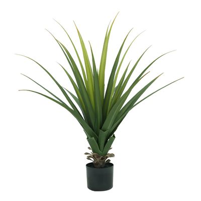3FT Artificial Agave Plant Realistic Faux Spiked Agave Plants,Artificial Plants Indoor Decor, Faux Plants for Home, Office, Garden & Hotel