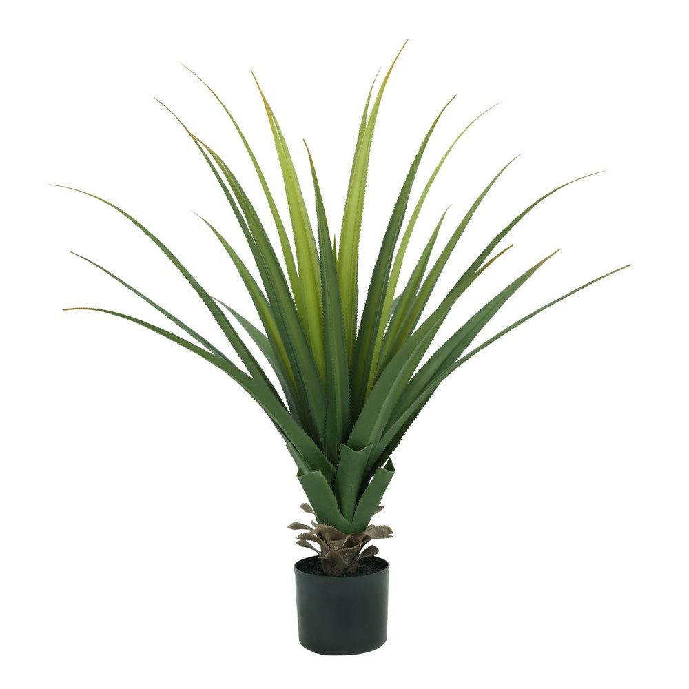 3FT Artificial Agave Plant Realistic Faux Spiked Agave Plants,Artificial Plants Indoor Decor, Faux Plants for Home, Office, Garden & Hotel