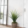 3FT Artificial Agave Plant Realistic Faux Spiked Agave Plants,Artificial Plants Indoor Decor, Faux Plants for Home, Office, Garden & Hotel view 3