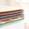 GROWTHLIN Indoor Seat Cushion Chair Pads Square Chair Pads Bar Stool Seat Cushion with Ties 11 x 11 Inch Stool Cushion Cover Barstool Cushion Seat Pad Set of 2 (11x11 inch Beige) view 3