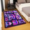 Feelyou Cute Mushroom Area Rug 3x5 Kids Cartoon Mushrooms Living Room Rugs for Bedroom for Boys Girls Teens Wild Mushroom Stuffative Carpet Rug Kawaii Fungus Indoor Floor Mat Gird Accent Rug view 4
