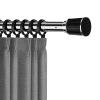 Anti-Slip Shower Curtain Rod, Tension Curtain Rod 40-490cm Adjustable, No Drilling Bathroom Spring Loaded Shower Rods, Stainless Steel No Rust Tension Shower Rod for Doorway Windows(Silver,122"-157") view 1