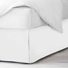 1000 TC Box Pleated Bed Skirt, Queen XL Size White Solid, 14" Inch Tailored Drop 100% Egyptian Cotton Easy Fit with Bed Skirt - Luxury Pleated Dust Ruffle, Hotel Quality Modern Bed Skirt view 3
