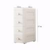 Bathroom lockers,Slim Bathroom Storage Cabinet, Width 25cm Toilet Paper Cabinet, Toilet Paper Holder Stand for Office, Bathroom, Kitchen(Wit)(Green) view 3