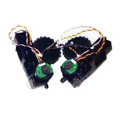 MCVHREH Walking Wheels, Left Right Wheels3090 Wheel Motor Assembly Parts, Compatible for Conga 3090 3091 3092 S3090 Robotic Vacuum Cleaner Accessories(Left Right Wheel)