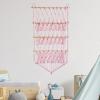 BPTCUE Stuffed Hammock Stuffed Toy Net Macrame Decor Organizer Holder Wall Hanging Storage for Kids Bedroom Living Room, Pink(Pink) view 2