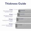 LIFEMENT 12 Inch Full Size Mattress, Charcoal Cooling Gel Memory Foam Bed view 2