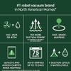 iRobot Roomba 104 2in1 Vacuum & Mop Robot - Self-Empties for 75 Days, Intense Power-Lifting Suction, Vacuums All Floors, Ideal for Pet Hair, LiDAR Smart Navigation Mapping, Mops Hard Floors view 2