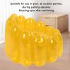 Inflatable Chair, Indoor Outdoor Portable Blow Up Chair, Folding Transparent Inflatable Sofa, Lazy Sofa, Air Couch, Blow Up Couch for Bedroom, Living Room, Patio, Office, Beach view 2