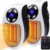 Brightown Wall Plug In Heater 450W, Portable Outlet Heater with Remote view 1