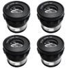 Wuden 4pcs 10X Stand Measuring Magnifier Scale Loupe Magnifying Glass 10X with Scaled Magnifier view 1