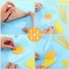 Wuden 2X Cutter Set, Polymer Clay Roller, for Clay DIY Production The Clay Model Set Can Be Used, School, Etc. view 2
