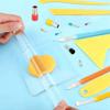 Wuden 2X Cutter Set, Polymer Clay Roller, for Clay DIY Production The Clay Model Set Can Be Used, School, Etc. view 3
