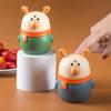 BMXCY Exquisite Plastic Toothpick Holders Container Push Type Toothpicks Case Pop-Up Automatic Toothpick Dispenser Sturdy view 3