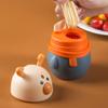 BMXCY Exquisite Plastic Toothpick Holders Container Push Type Toothpicks Case Pop-Up Automatic Toothpick Dispenser Sturdy view 4