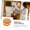 Alipis 10pcs Hexagon Felt Pin Boards Easy Wall Mount Memo Boards for Photos Notes Key Organizers Home Office Classroom Decor view 3