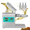 Automatic Oil Press Machine for Commercial Use, Electric Cold/Hot Oil Extractor Stainless Steel Expeller, Oil Press Extractor, Food Oil Extractor, 820W (with 3 Oil Bottle) view 1