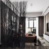 1 2 3 Packs Freestanding Room Separators Divider Wall for Apartment, Black Partition Screen Decorative Panel for Home Office Studio Hotel Dining Room, Bamboo Japanese Style(2pc,Tall 185CM/72.8") view 4