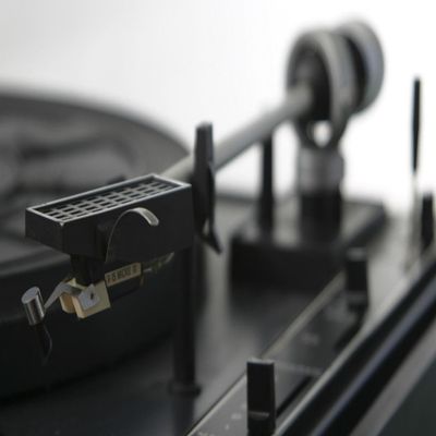 ART.COM Wall Art Print Turntable II by Renee W. Stramel, 36" x 24"