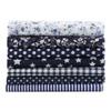 Bedding, Bed Quilt Set 7pcs Twin Size Quilt Set Cotton Fabric Quilt for Quilt Bedding Set Bedspreads (Navy Blue) view 1