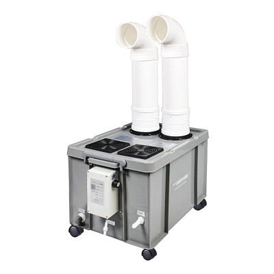 200W-1500W Industrial and Commercial Humidifier Cool Mist Humidifier Stainless Steel Atomizer Automatic Water Pumping 24h Timer Switch Usable Area 20-180(52 * 38 * 32cm)