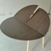 130cm - 200cm Diameter Wood Round Table Top Space Saving,Large Round Foldable Table Top,Catering Banquet Party Table No Legs,Foldable Table Top Extender,Large Round Foldable Table Top Only(D view 1