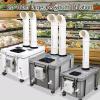 200W-1500W Industrial and Commercial Humidifier Cool Mist Humidifier Stainless Steel Atomizer Automatic Water Pumping 24h Timer Switch Usable Area 20-180(48 * 33.5 * 28.6cm) view 4