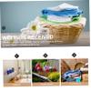 ASAKKURA 2pcs Wall Hanging Storage Basket Woven Seagrass Basket for Home Organization Decorative Sundries Organizer for Wall Desktop and view 2