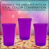 USMG Stadium Cups 22oz Blank (Trans Purple, QTY 100) view 3