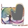 Rainbow Tree of Life Print Oven Mitts Pot Holders,Silicone Kitchen Cooking Silicone Non-Slip Surface for Baking and Cooking 2Pcs view 3