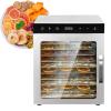 Dried Fruit Machine, 8/10 Stainless Steel Trays Dehydrators for Food and Jerky, Herbs, Fruit, Dehydrator Machine with Digital Timer and Temperature Control,10Tray-220V view 1
