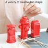 BMXCY Exquisite Toothpick Holder Ceramic Toothpick Dispenser Portable Toothpicks Container Toothpick Holder Dispenser Sturdy view 3
