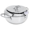28cm Japanese a P Yer Pot, 20 Stainl Steel Ying Pot with, Oil Rack, Ideal for Japanese a Cooking At Home. view 1