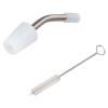 Stainless Steel Tea Kettle Spout Adapter Extended Replacement Pouring Accessory fit for Outdoor Camping Kettles Silver view 2