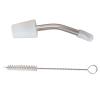 Stainless Steel Tea Kettle Spout Adapter Extended Replacement Pouring Accessory fit for Outdoor Camping Kettles Silver view 4