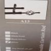 204 Double Rod 28-48 A-21 Black/Silver view 1